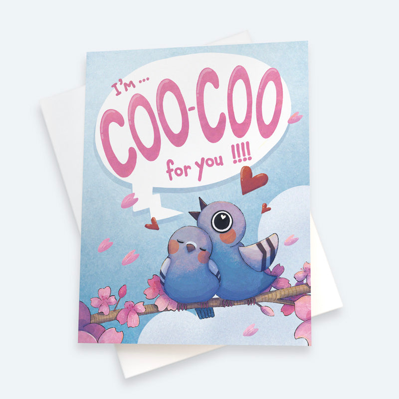 Doves in Love Greeting Card