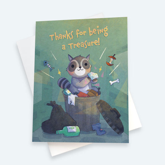 You're a Treasure Thank You Card