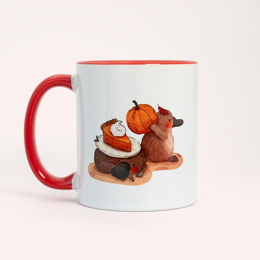 Platypus Pumpkin Spice Mug